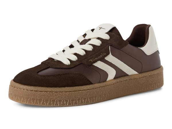 Tamaris Damen Sneaker brown/met