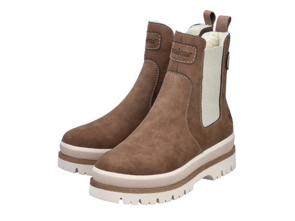 Rieker Damen Boots wood/Warmfutter