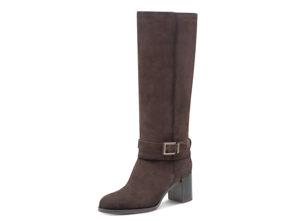 Tamaris Damen Stadtstiefel mocca/Stulpe