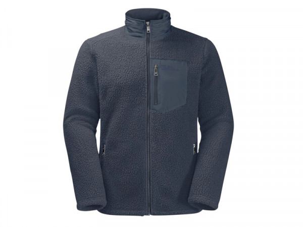 Jack Wolfskin Herren Fleecejacke Kingsway blau