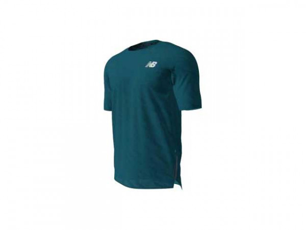 New Balance Herren Shirt Speed blau