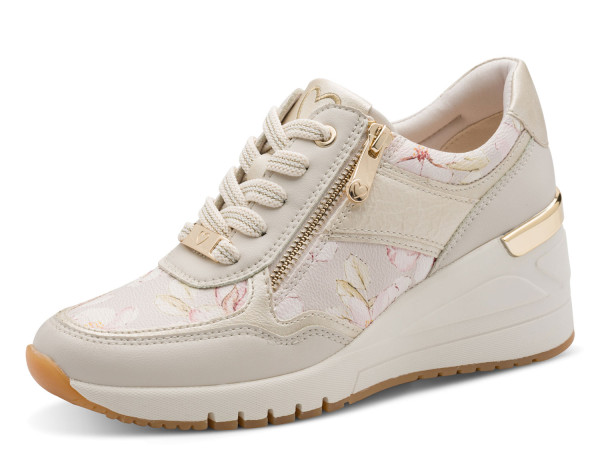 Marco Tozzi Damen Sneaker cream/comb Wedge