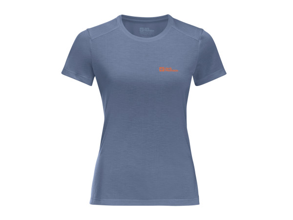 Jack Wolfskin Damen T-Shirt Vonnan W elemantel blue