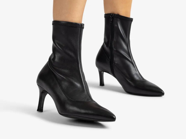 Unisa Damen Stiefelette Lanet_NTO black/spitz