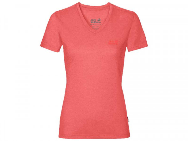 Jack Wolfskin Damen Shirt Crosstrail rot