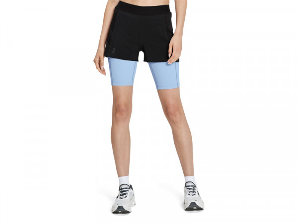 ON-Running Damen Laufshort Active 2in1 black/stratosphere