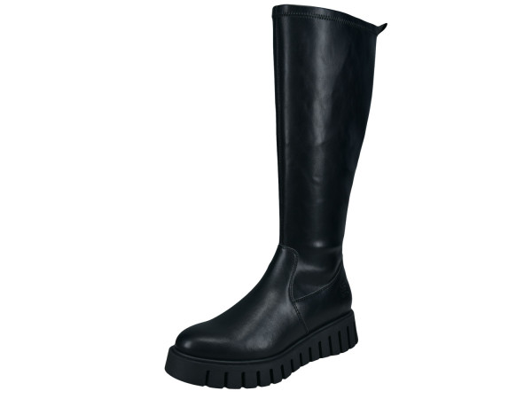 TT.BAGATT Damen Langschaftstiefel schwarz