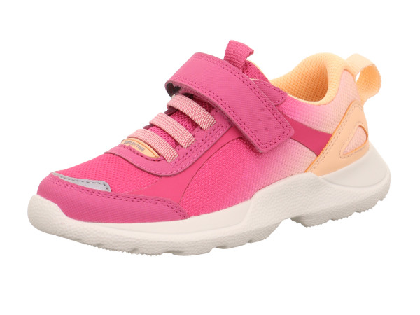Superfit Mädchen Sneaker Rush pink/orange