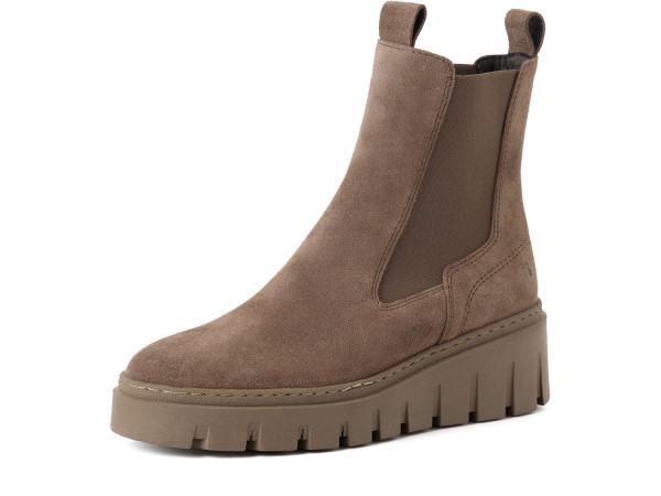 Tamaris Damen Chelsea Boots taupe
