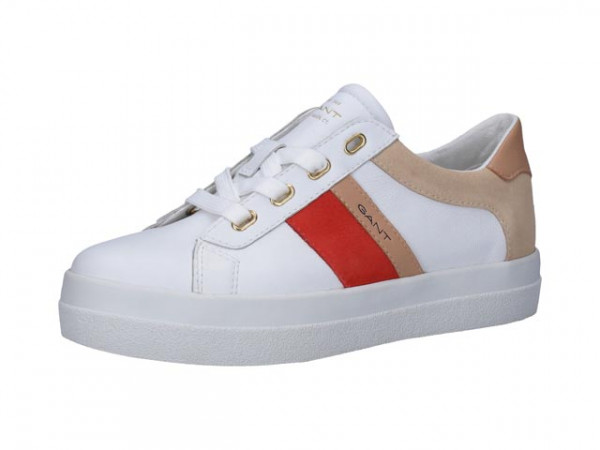 Gant Damen Sneaker Avona weiss/coral