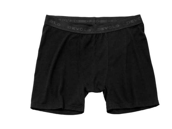 DEVOLD Herren Boxershort BreezePlus Merino200 schwarz