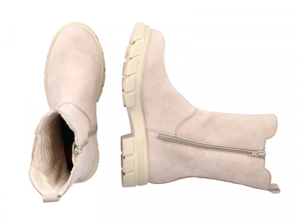 Rieker Damen Plateau Boots ginger/beige