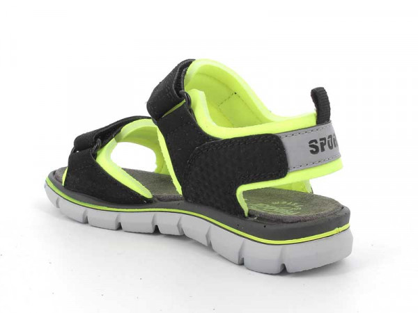 Primigi Buben Sandale schwarz/Klett