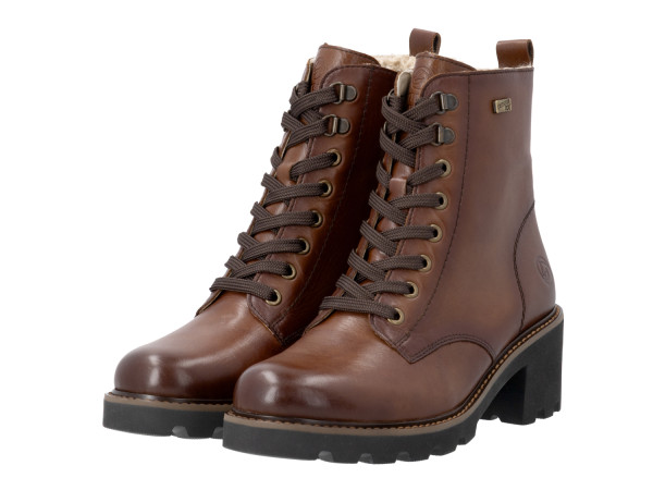 Remonte Damen Schnürstiefelette palisander/Membrane
