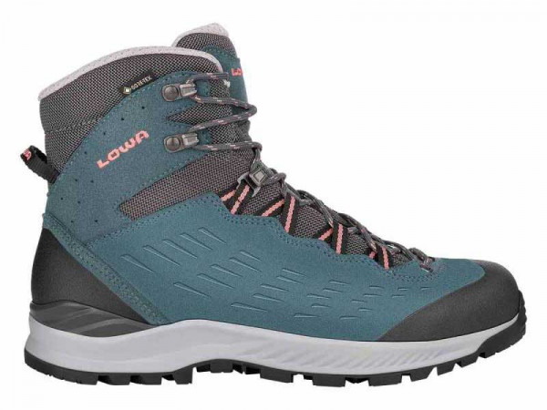 Lowa Damen Trekking-Stiefel Explorer Mid petrol/Gore-Tex