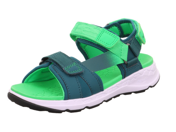Superfit Mädchen Sandale Criss Cross grün