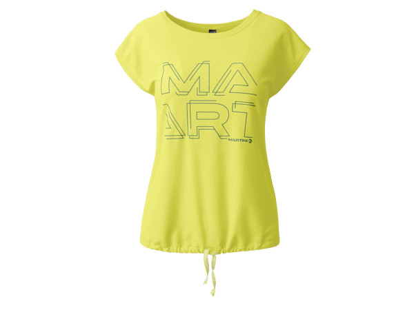 Martini Sportswear Damen Shirt Firstlight lemon