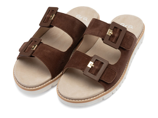 Ara Damen Pantolette Kent mocca