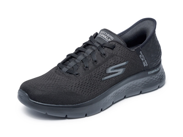 Skechers GO WALK FLEX Herren Sneaker New World schwarz