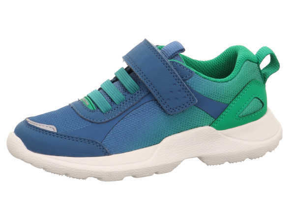 Superfit Buben Sneaker Rush blau/grün