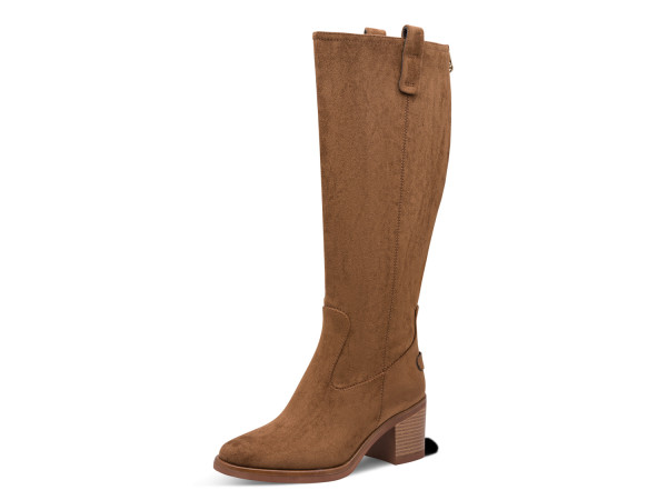 Marco Tozzi Damen Stadtsitefel caramel/RV u.HeckRV