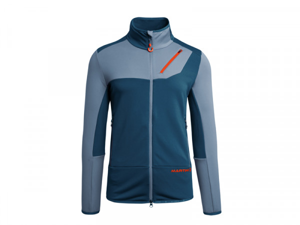 Martini Sportswear Herren Stretch Fleecejacke Burn blau