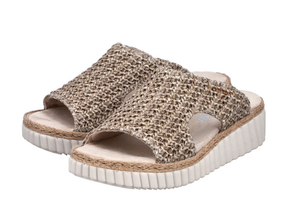 Rieker Damen Pantolette marble
