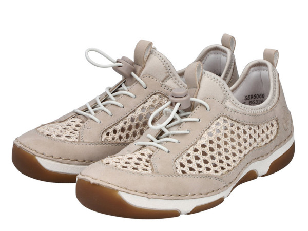 Rieker Damen Sneaker ginger/gelocht