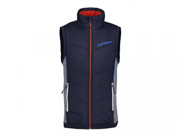 Icepeak Herren Primaloft Weste DAvis blau