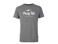 Pally Hi Herren Shirt Classic Peak Logo heather pigeon Pally Hi Herren Shirt Classic Peak Logo heather pigeon