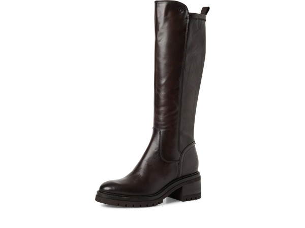 Tamaris Damen Langschaftstiefel schwarz